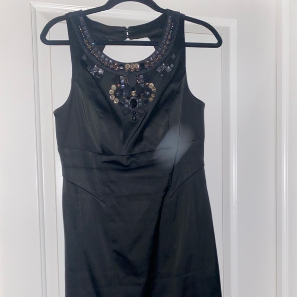 Sue Wong black dress size 12. Worn once. So pretty - Picture 1 of 7